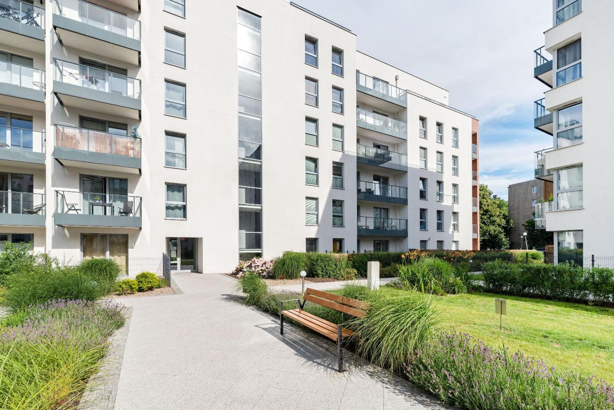 Amber Q4Apartments Gdańsk Kültér fotó